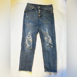 High Waisted Blue jeans